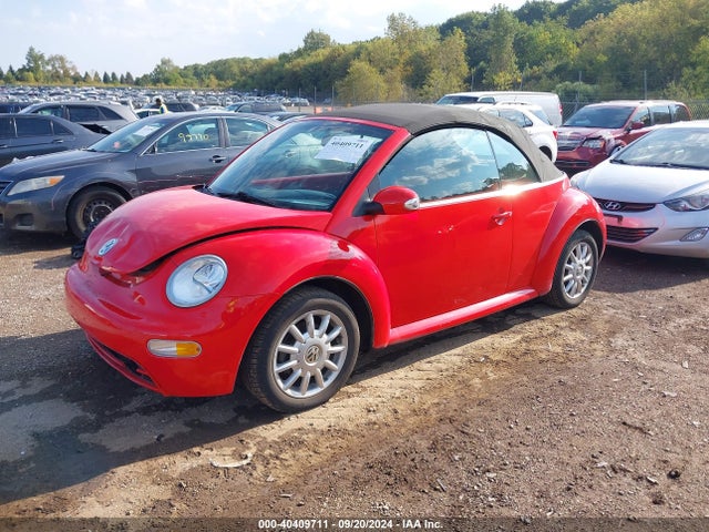2004 Volkswagen New Beetle Gls მანქანა იყიდება აუქციონზე, vin: 3VWCM31Y04M344211, აუქციონის ნომერი: 40409711