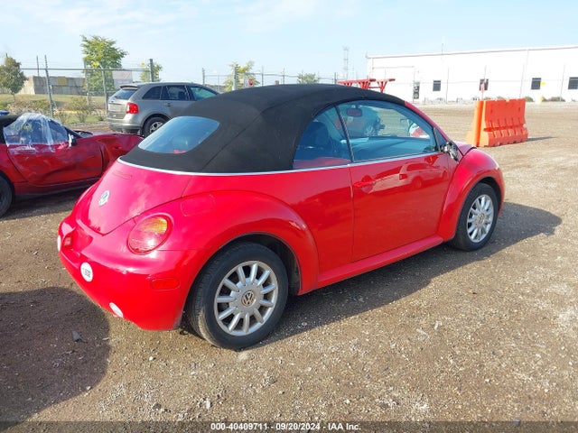 2004 Volkswagen New Beetle Gls მანქანა იყიდება აუქციონზე, vin: 3VWCM31Y04M344211, აუქციონის ნომერი: 40409711