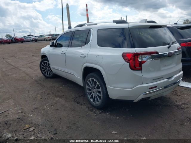 1GKKNXLS2MZ160080 GMC Acadia Awd Denali