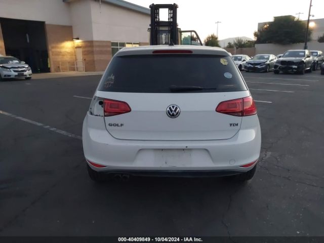3VW2A7AU2FM035738 Volkswagen Golf Tdi Sel 4-door