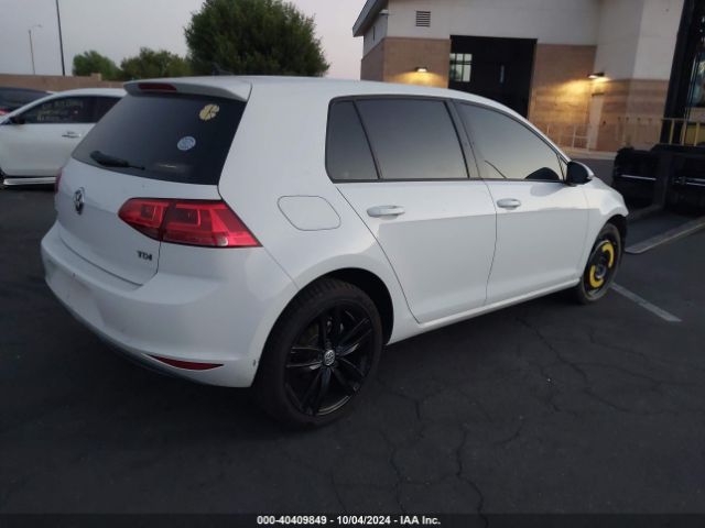 3VW2A7AU2FM035738 Volkswagen Golf Tdi Sel 4-door