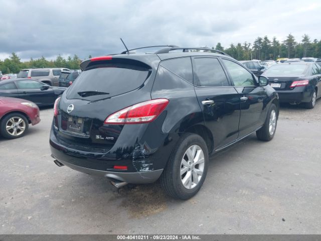 JN8AZ1MW5EW519777 Nissan MURANO SL