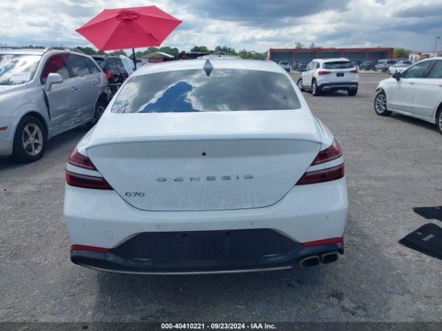 KMTG34TA2PU108318 Genesis G70 2.0t Rwd