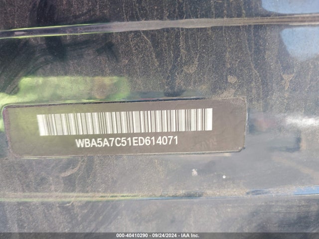 BMW 528i Xdrive 2014 WBA5A7C51ED614071 Image 9