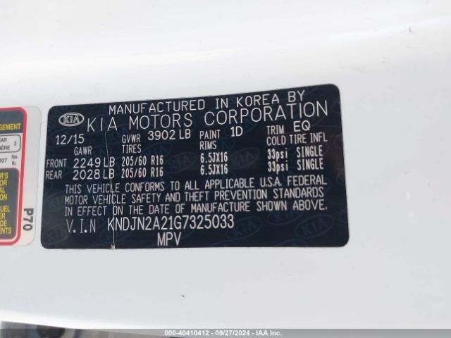 KNDJN2A21G7325033 KIA Soul