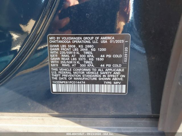 1V2DNPE81PC014474 Volkswagen Id.4 Awd Pro