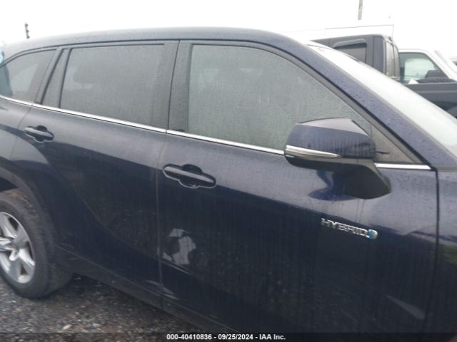 5TDZARAH0MS503351 Toyota Highlander Hybrid Le