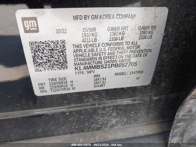 KL4MMBS21PB057705 Buick Encore Gx Preferred Fwd