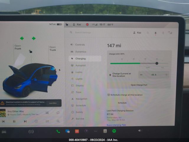 5YJYGDEE3LF008786 Tesla Model Y Long Range Dual Motor All-wheel Drive