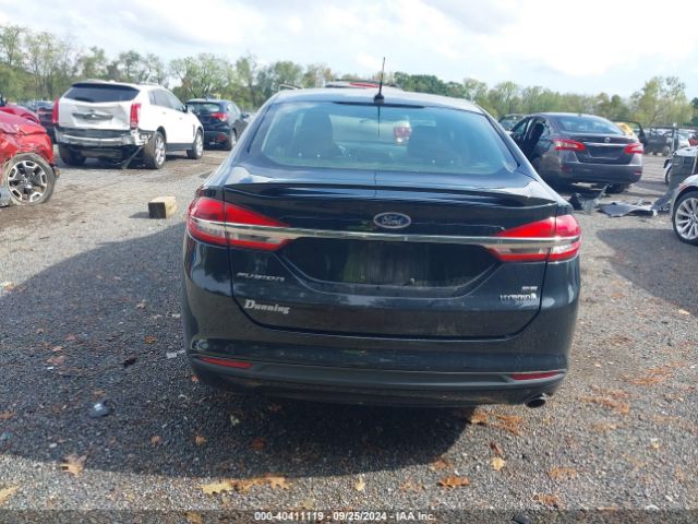 3FA6P0LUXJR219799 Ford Fusion Hybrid Se