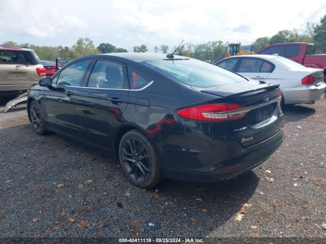 3FA6P0LUXJR219799 Ford Fusion Hybrid Se