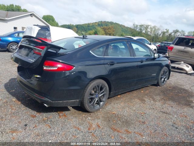 3FA6P0LUXJR219799 Ford Fusion Hybrid Se
