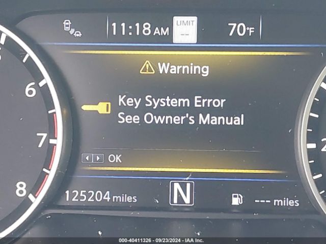 1N4AA6FV4LC378063 Nissan Maxima Platinum Xtronic Cvt