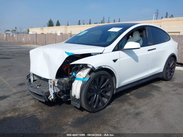 7SAXCBE61NF350957 Tesla Model X Plaid Tri Motor All-wheel Drive