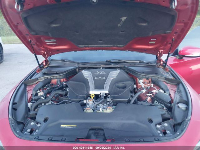 JN1FV7EL4JM630513 Infiniti Q60 3.0t Red Sport 400