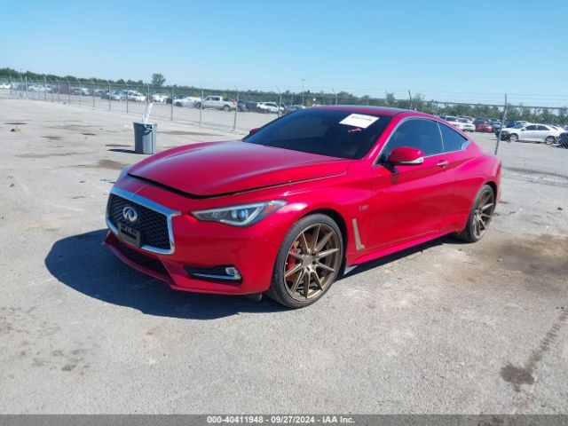 JN1FV7EL4JM630513 Infiniti Q60 3.0t Red Sport 400