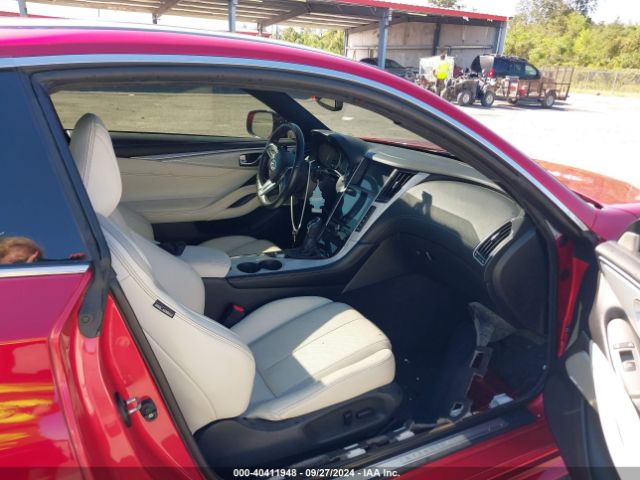 JN1FV7EL4JM630513 Infiniti Q60 3.0t Red Sport 400