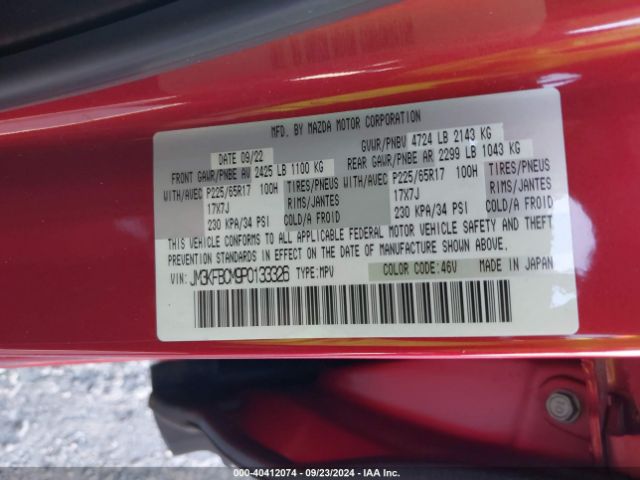 JM3KFBCM9P0133326 Mazda Cx-5 2.5 S Preferred