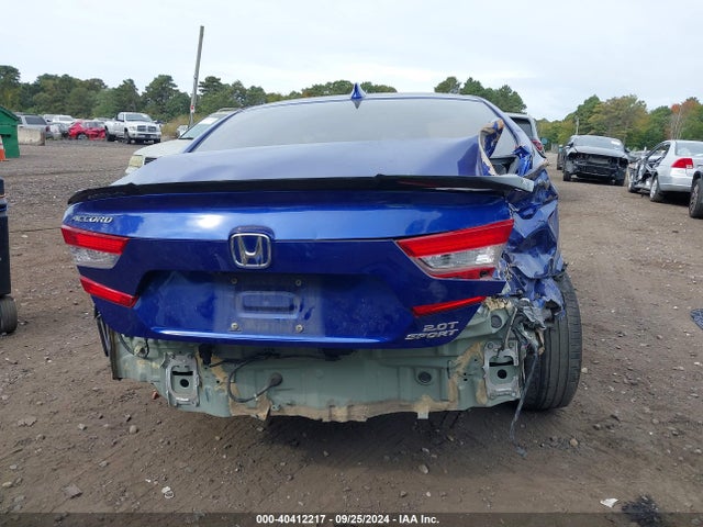 40412217 :رقم المزاد ، 1HGCV2F34LA014754 vin ، 2020 Honda Accord Sport 2.0t مزاد بيع