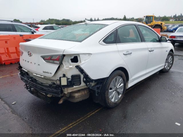 KMHE24L3XKA087640 Hyundai Sonata Hybrid Se