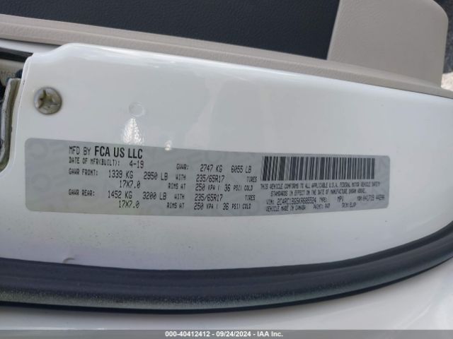 2C4RC1BG5KR685524 Chrysler Pacifica Touring L