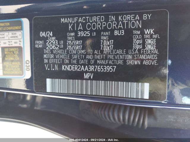 KNDER2AA3R7653957 KIA SELTOS EX
