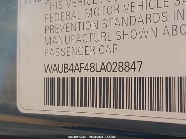 2020 AUDI S4 WAUB4AF48LA028847 Photo 8