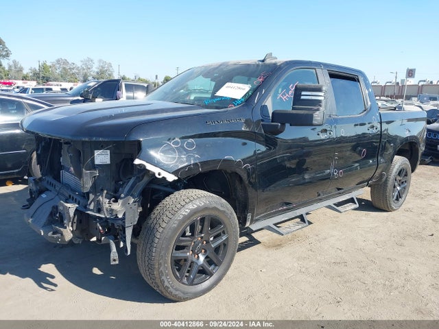 Chevrolet Silverado 1500 Ltd 4wd  Short Bed Custom 2022 3GCPYBEK9NG154917 Image 2