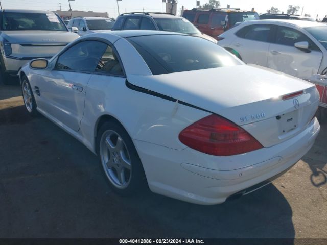 2003 MERCEDES-BENZ SL 500 WDBSK75F53F045427 Photo 2