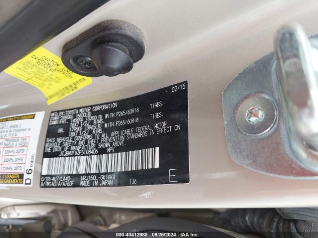 JTJBM7FX3F5108406 Lexus 460