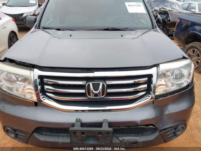 5FNYF4H21FB075721 Honda PILOT LX