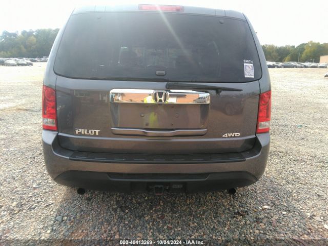 5FNYF4H21FB075721 Honda PILOT LX
