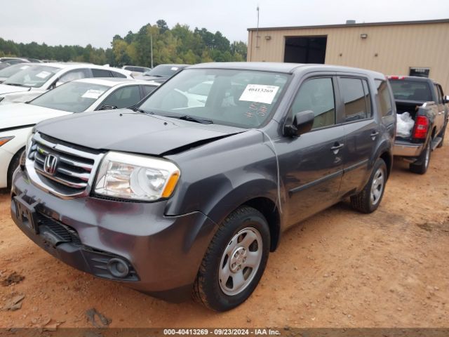 5FNYF4H21FB075721 Honda PILOT LX