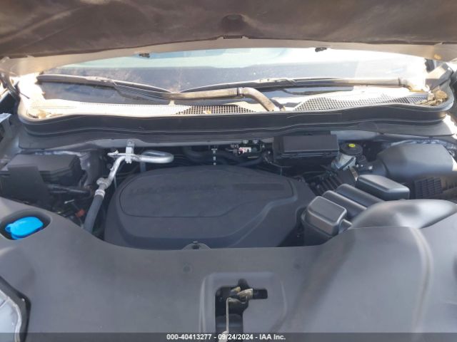 5FNYF5H91NB016458 Honda Pilot 2wd Touring 8 Passenger
