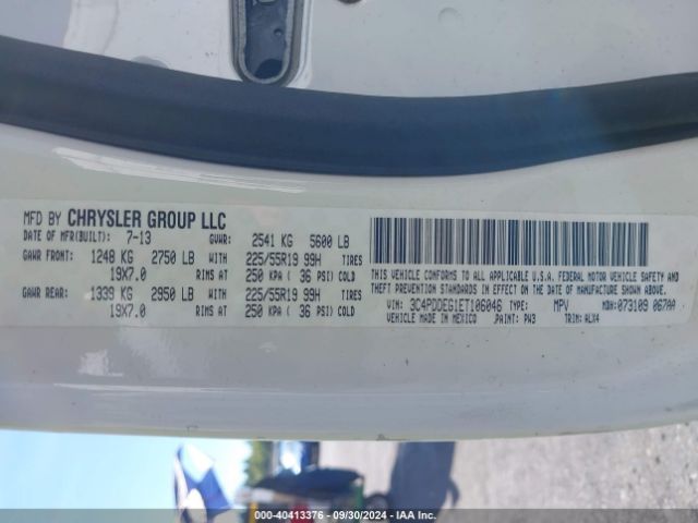 3C4PDDEG1ET106046 Dodge Journey R/t