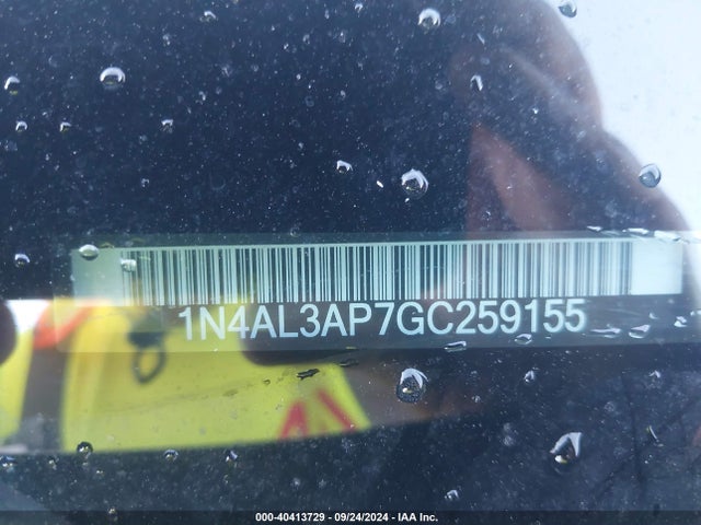 Nissan Altima 2.5 Sv 2016 1N4AL3AP7GC259155 Image 9
