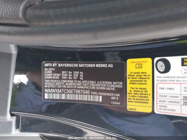 WMWXM7C56ET987046 Mini Hardtop Cooper S