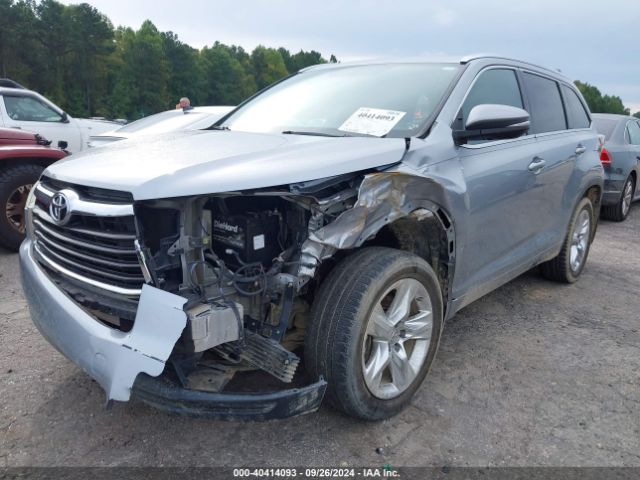 5TDDKRFH1FS193925 Toyota Highlander Limited V6