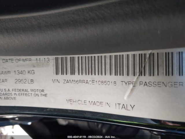 ZAM56RRA0E1085018 Maserati Quattroporte S Q4