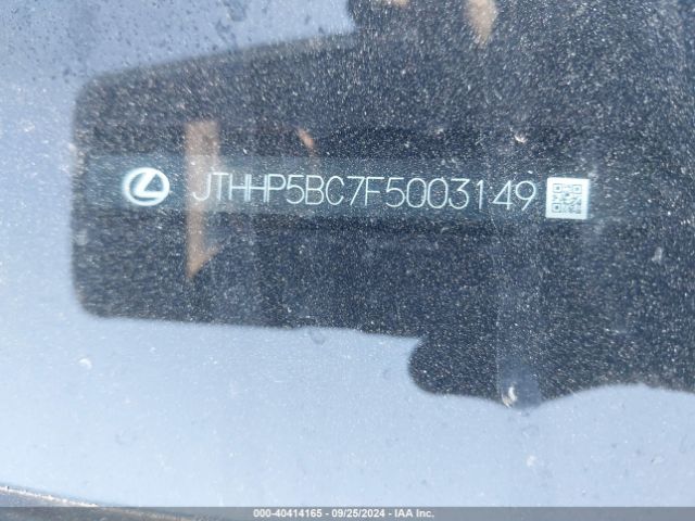 JTHHP5BC7F5003149 Lexus RC F