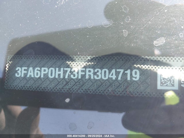 Ford FUSION SE 2015 3FA6P0H73FR304719 Image 9