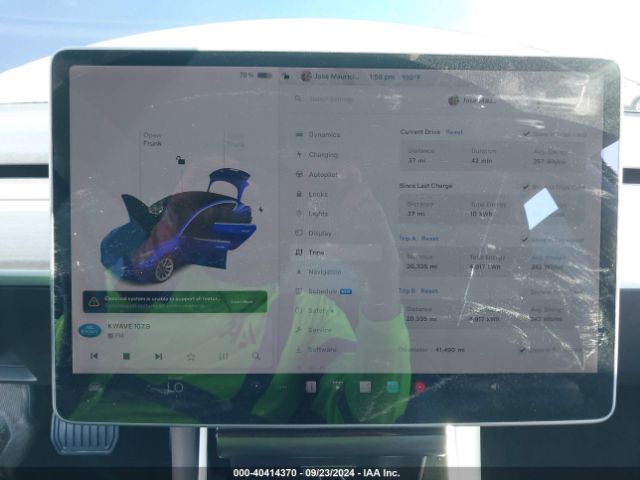 5YJ3E1EA5JF110194 Tesla Model 3 Long Range/mid Range