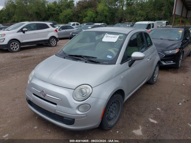 2012 FIAT 500 3C3CFFAR4CT365921 Photo 1