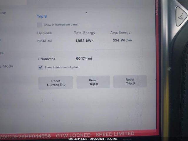 2017 TESLA MODEL X 5YJXCDE26HF044556 Photo 6