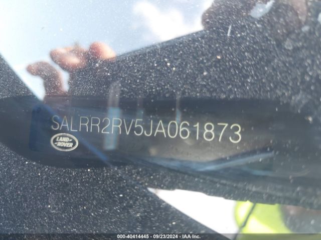 SALRR2RV5JA061873 Land Rover Discovery Hse