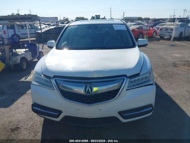 5FRYD3H93GB019017 Acura Mdx Advance   Entertainment Packages/advance Package