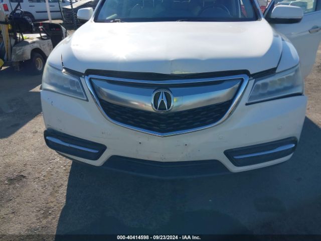 5FRYD3H93GB019017 Acura Mdx Advance   Entertainment Packages/advance Package