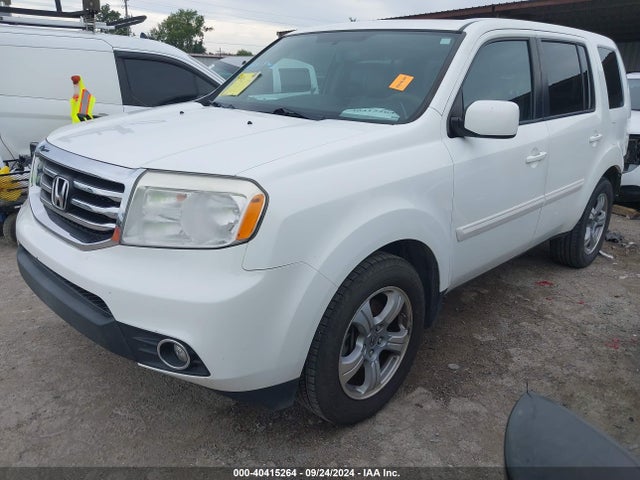 Honda Pilot Ex-l 2014 5FNYF3H76EB007600 Image 2
