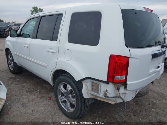 Honda Pilot Ex-l 2014 5FNYF3H76EB007600 Image 3