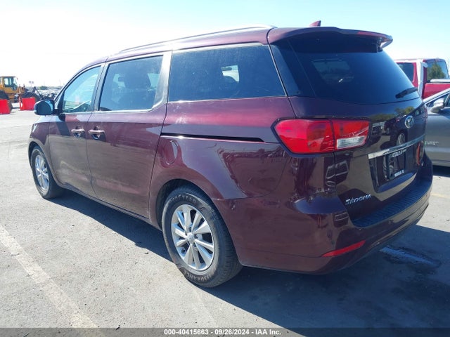 KIA SEDONA LX 2017 KNDMB5C12H6339512 Image 3